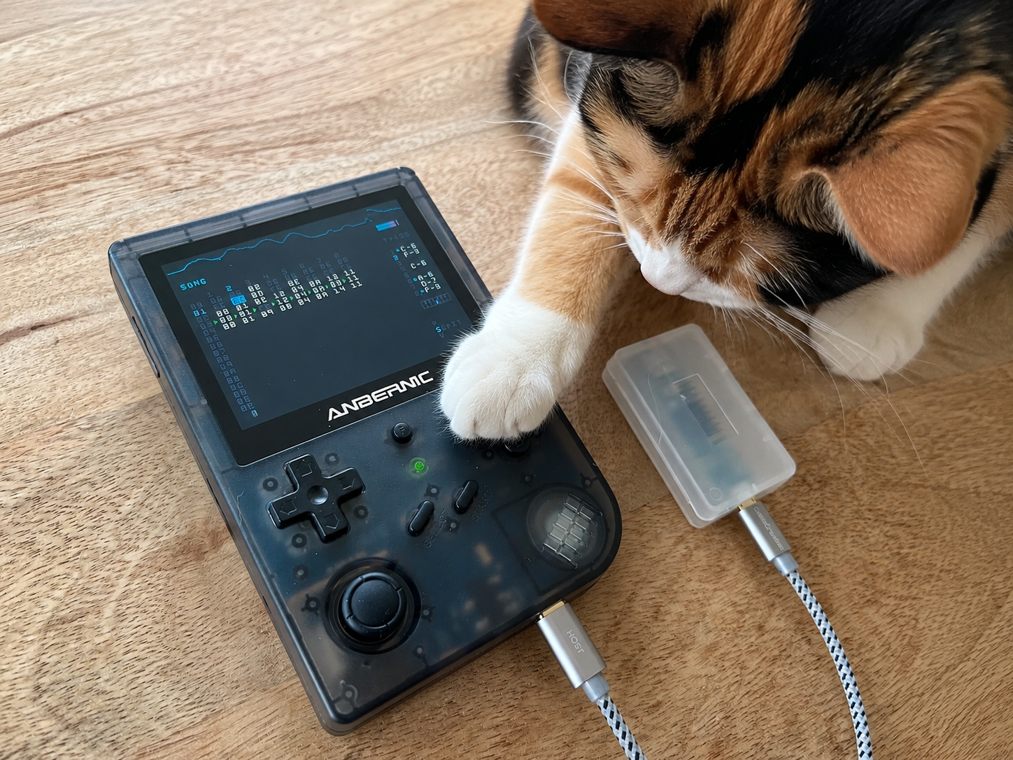 M8
Headless mit Teensy 4.1 auf RG351V und Steam Deck
