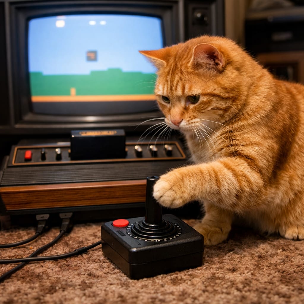 Atari
2600-Spielspass mit modernem Drumherum
